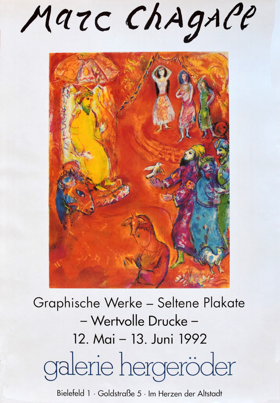Graphische Werke seltene Plakate wertvolle Druc...