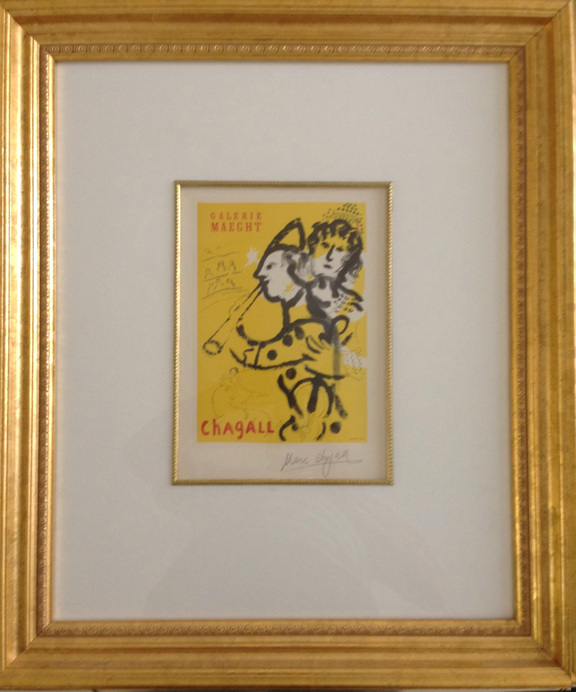 Marc Chagall - Musizierender Clown