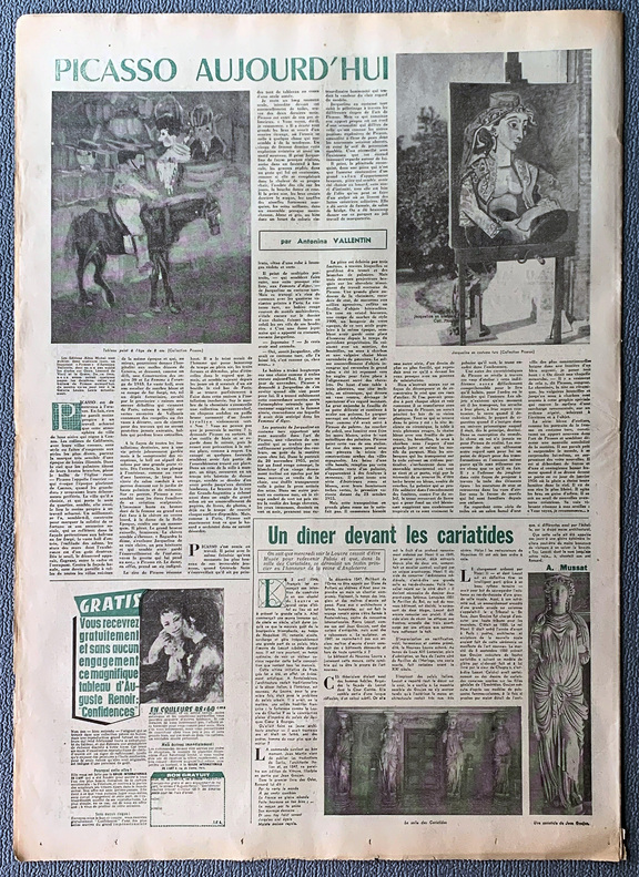 Les Lettres francaises  666  -  11 - 17. 4. 195...