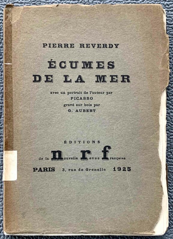 Ecumes de la  mer (Schaum des Meeres), Reverdy ...