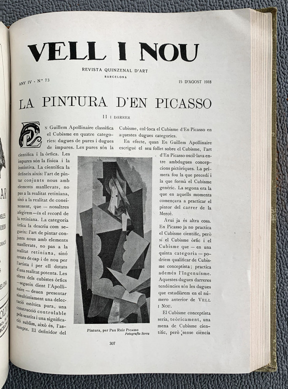 Vell i Nou, 15. August 1918